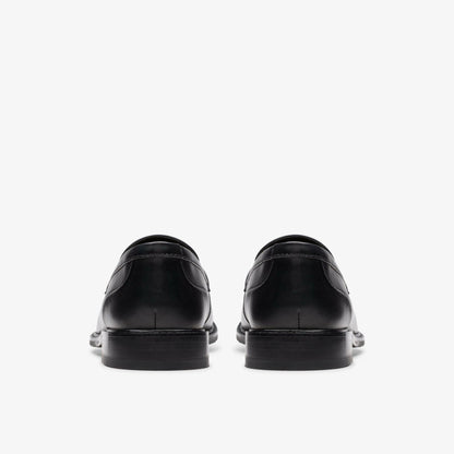 Clarks Craft Arlo Lo Black Leather