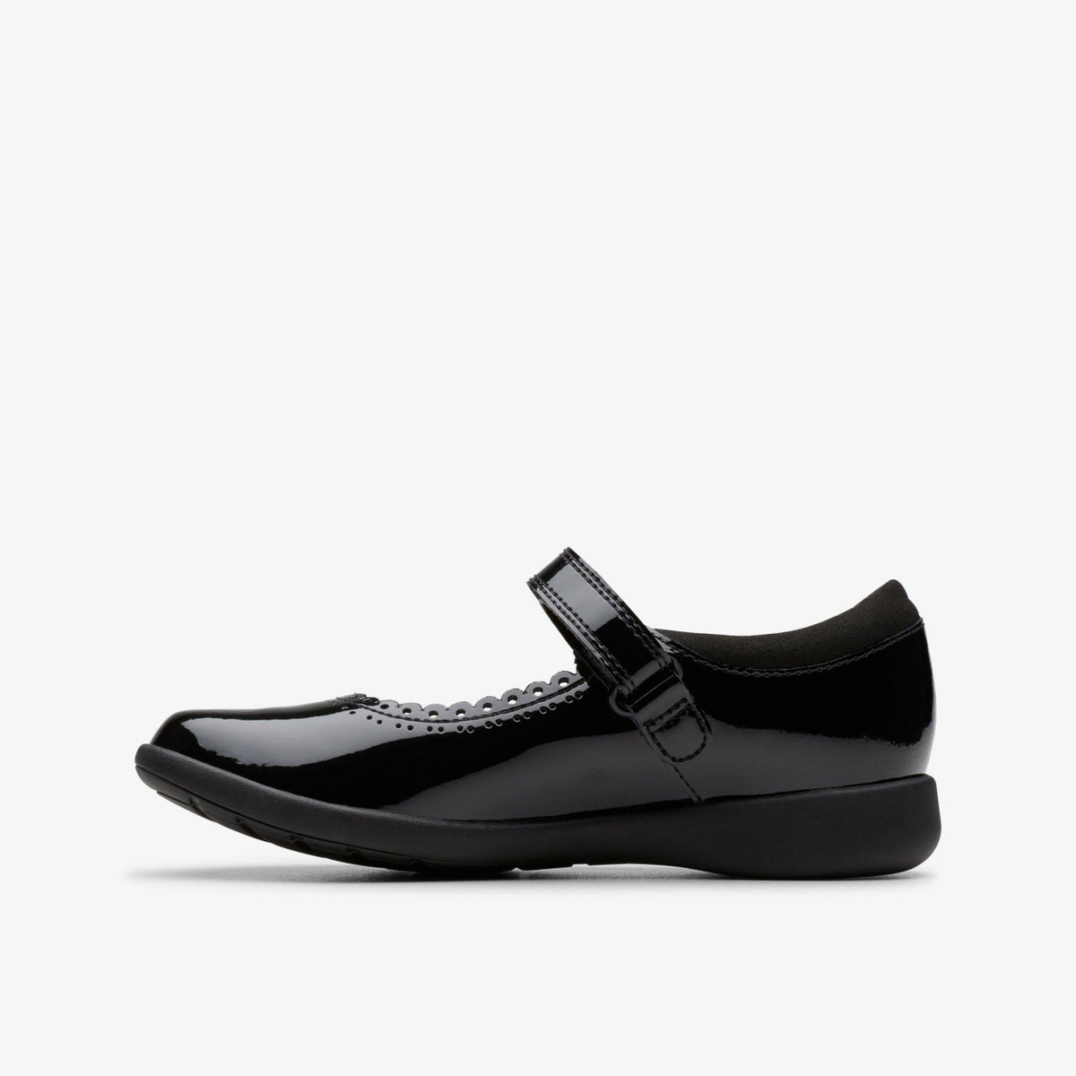 Clarks Etch Pure Kid Black Patent