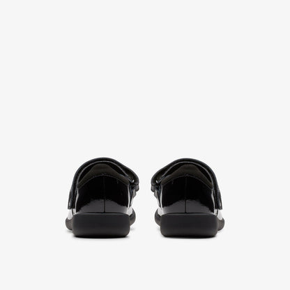Clarks Etch Pure Kid Black Patent