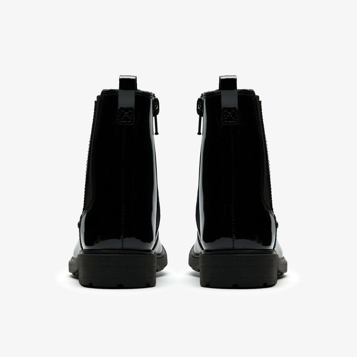 Clarks Astrol Orin Kid Black Patent