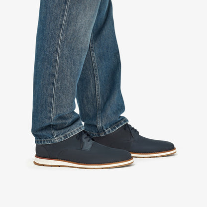 Clarks Lapford Lace Navy Nubuck