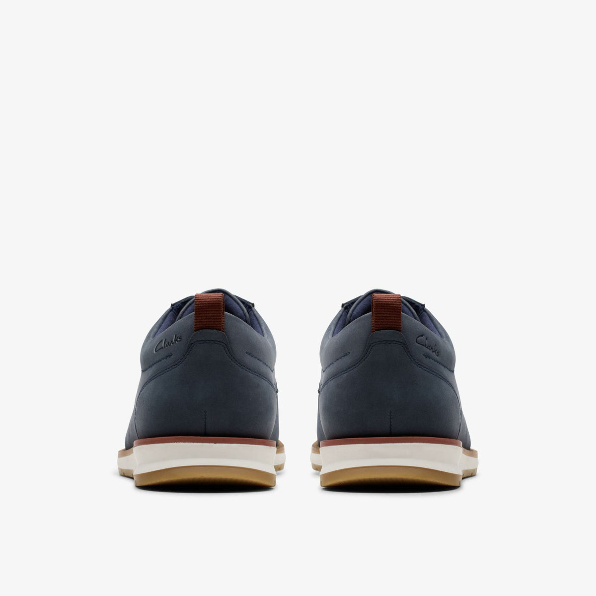 Clarks Lapford Lace Navy Nubuck