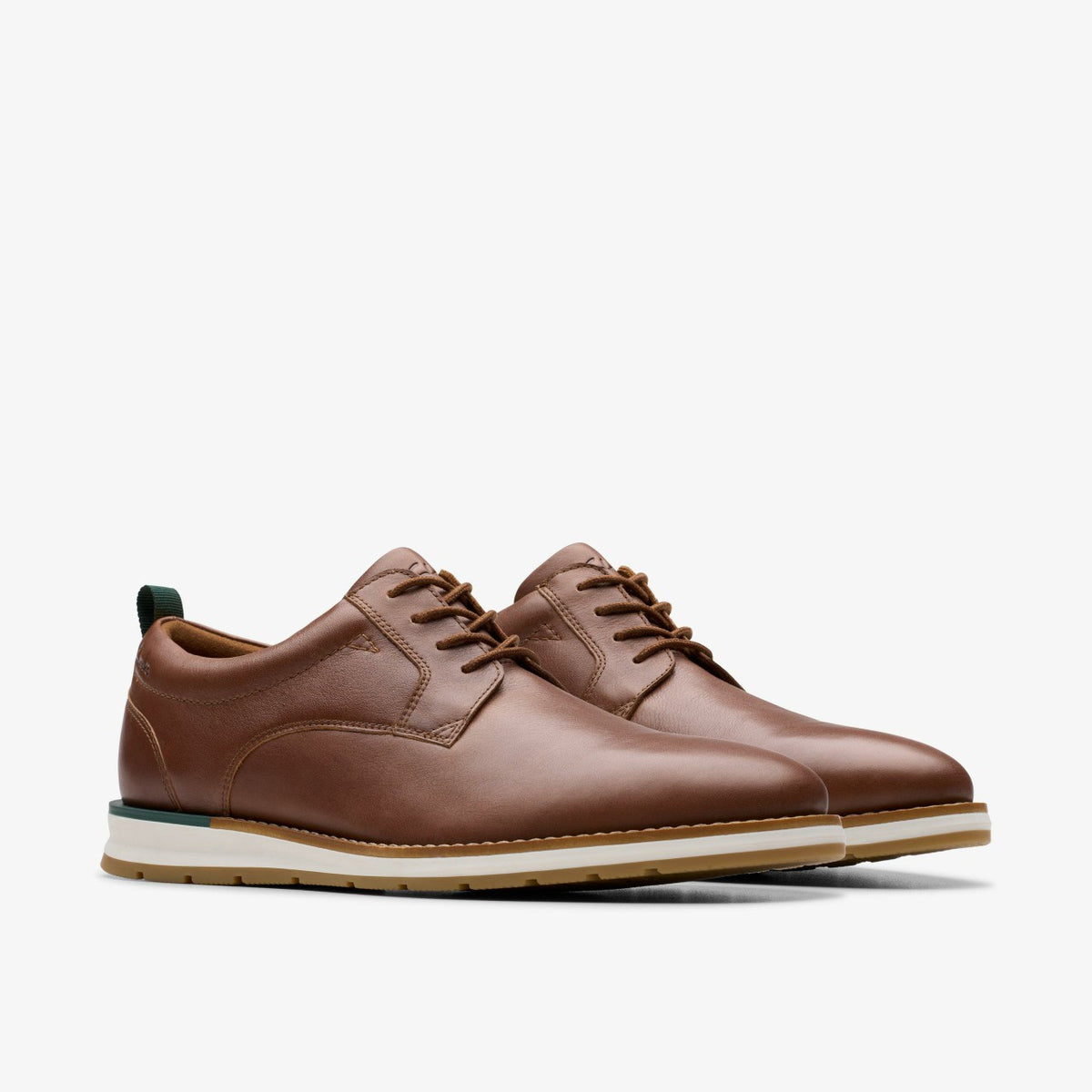 Clarks Lapford Lace Tan Leather