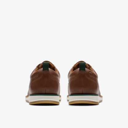 Clarks Lapford Lace Tan Leather