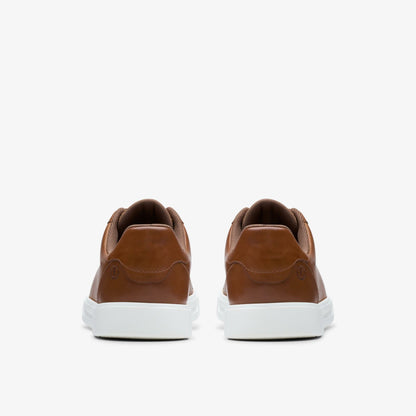 Clarks Romsey Lace Tan Leather