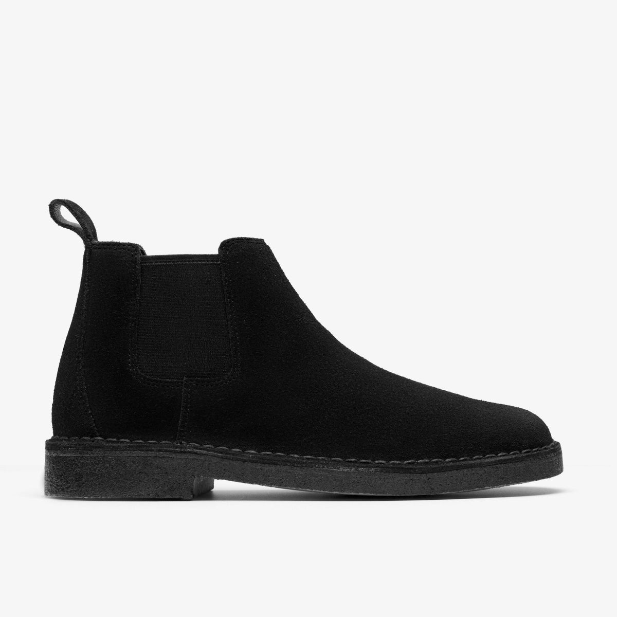 Clarks Desert Chelsea Black Suede