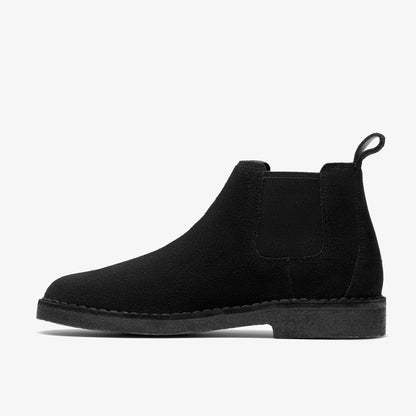 Clarks Desert Chelsea Black Suede