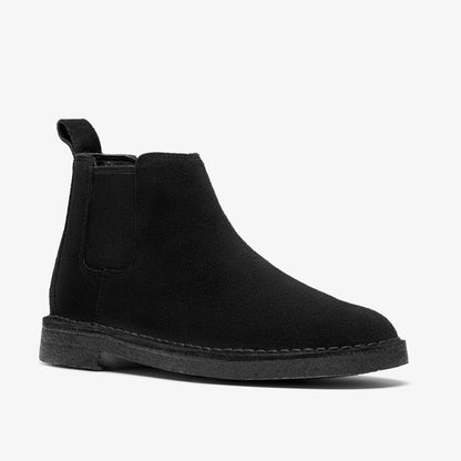 Clarks Desert Chelsea Black Suede