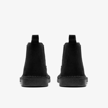 Clarks Desert Chelsea Black Suede