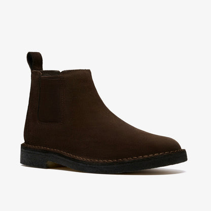 Clarks Desert Chelsea Dark Brown Suede