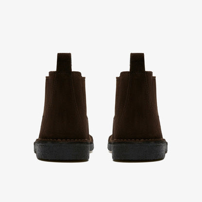 Clarks Desert Chelsea Dark Brown Suede