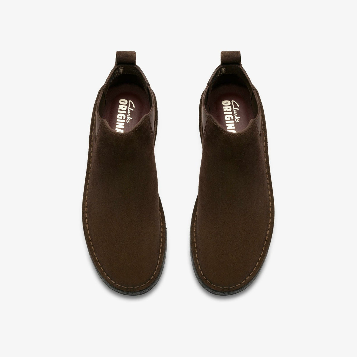 Clarks Desert Chelsea Dark Brown Suede
