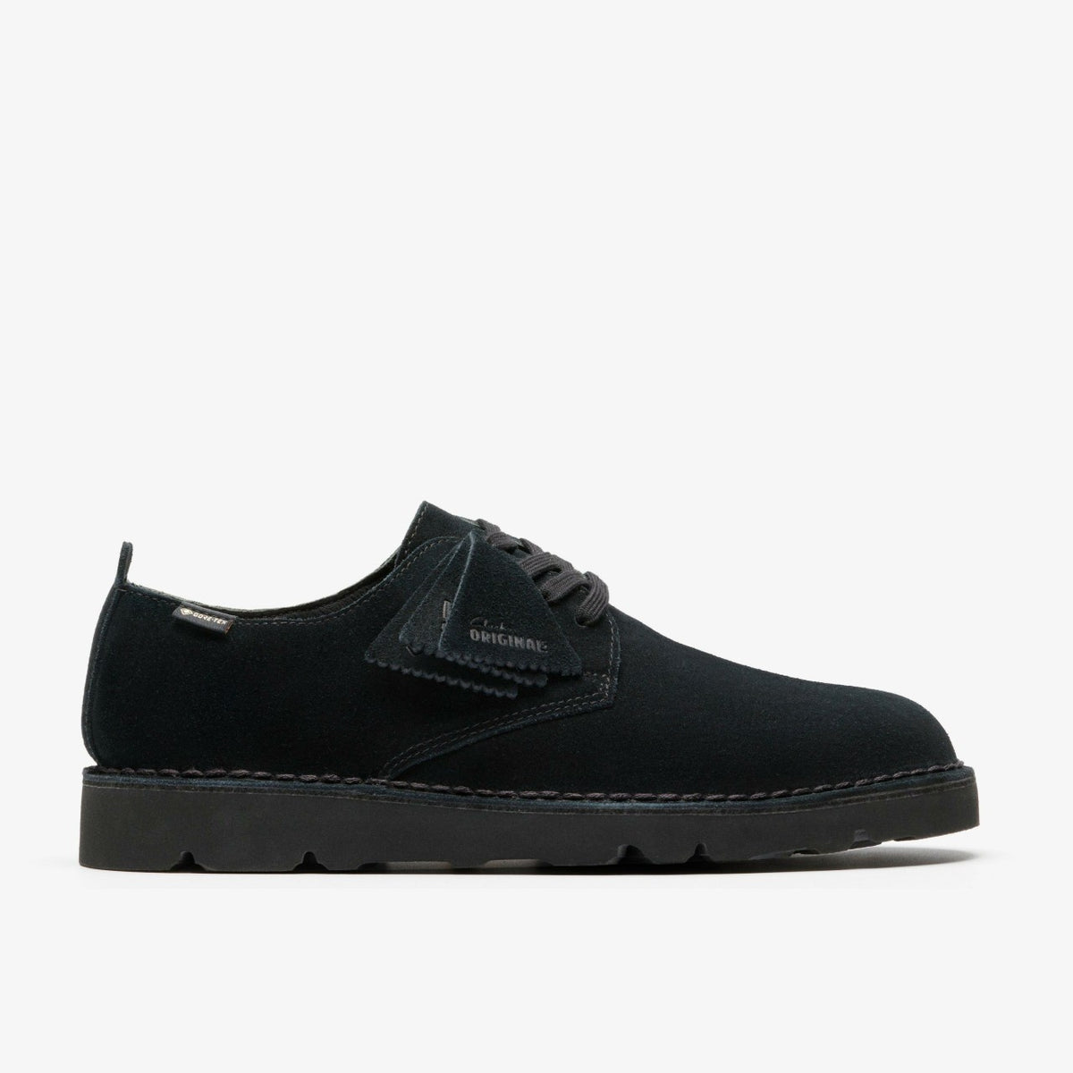 Clarks Desert London GORE-TEX Black Suede