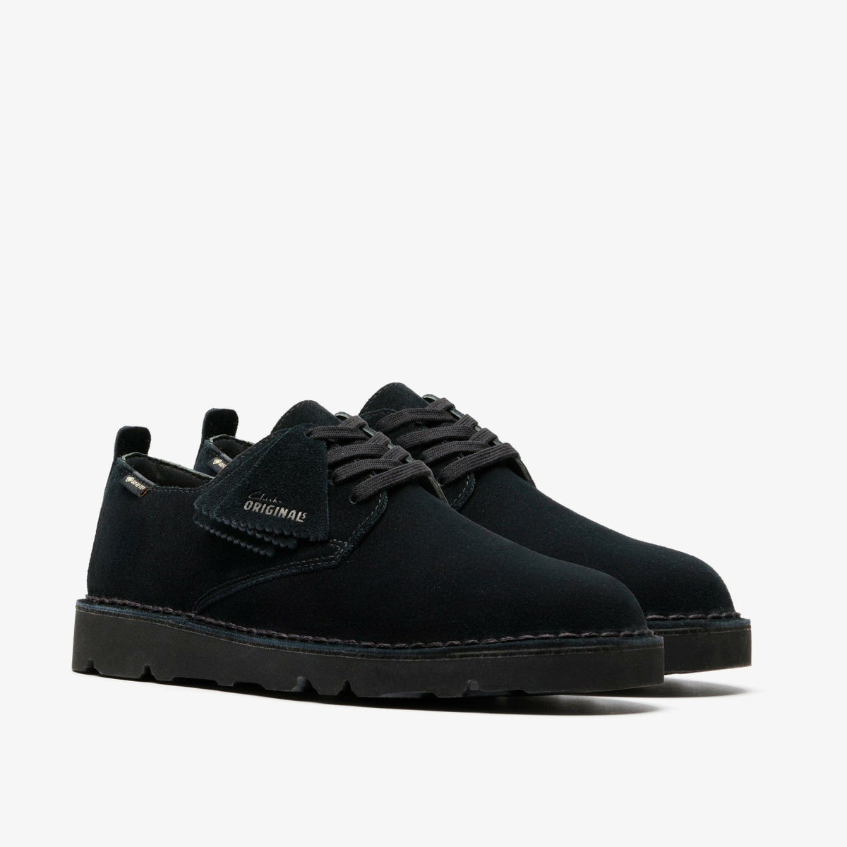 Clarks Desert London GORE-TEX Black Suede