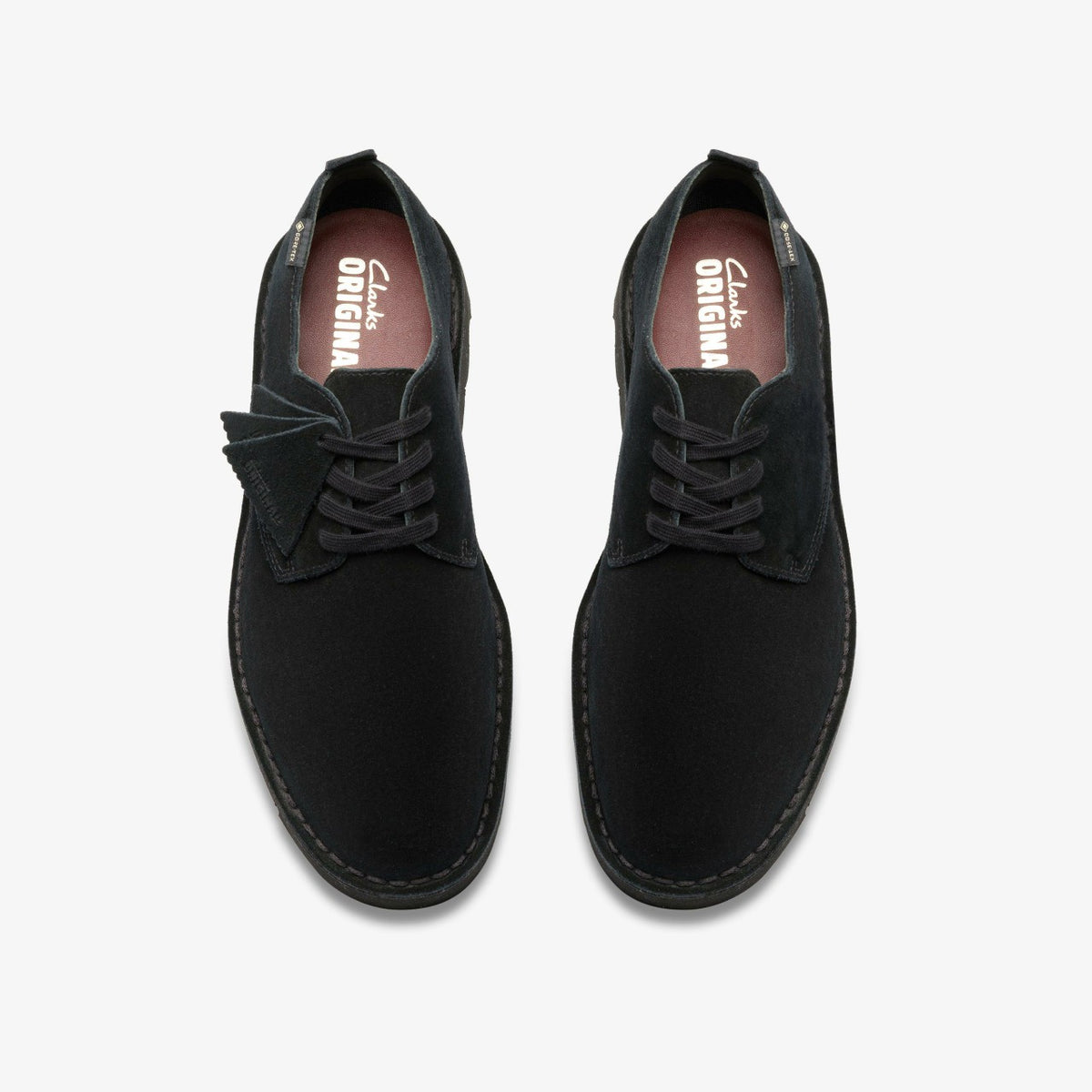 Clarks Desert London GORE-TEX Black Suede