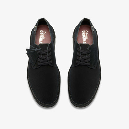 Clarks Desert London GORE-TEX Black Suede