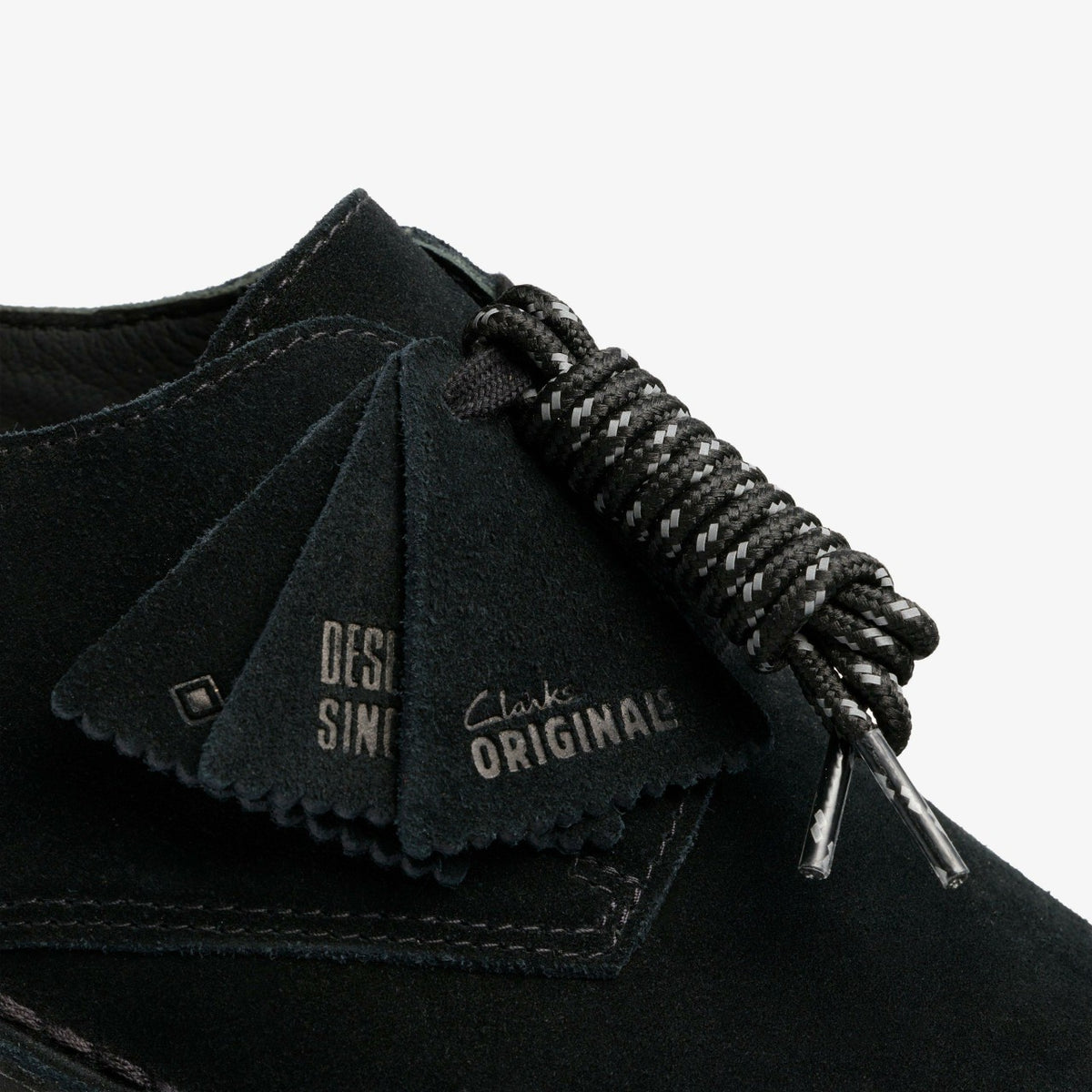 Clarks Desert London GORE-TEX Black Suede