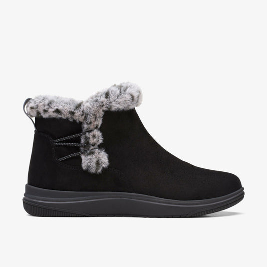 Clarks Brinkley Fur Black