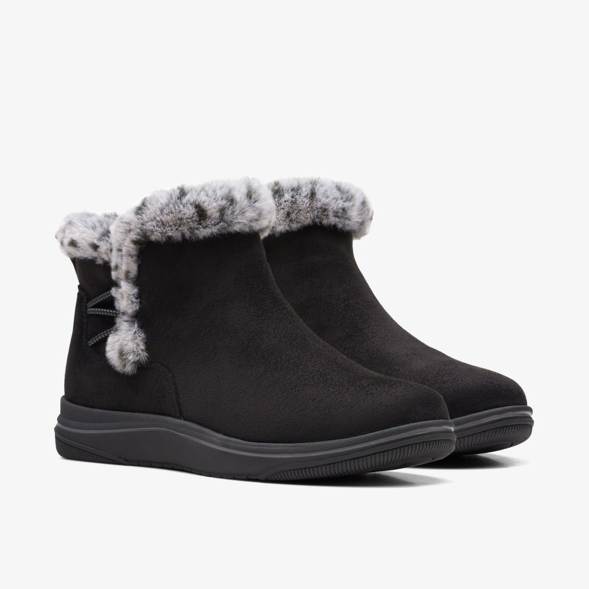 Clarks Brinkley Fur Black
