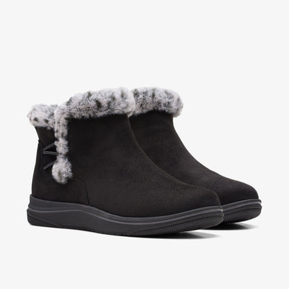 Clarks Brinkley Fur Black