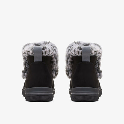 Clarks Brinkley Fur Black