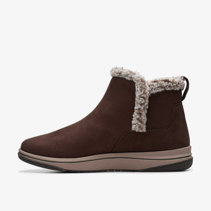 Clarks Brinkley Fur Dark Brown
