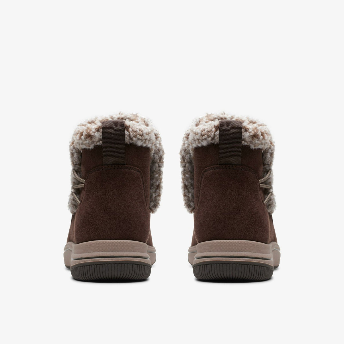 Clarks Brinkley Fur Dark Brown