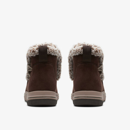 Clarks Brinkley Fur Dark Brown