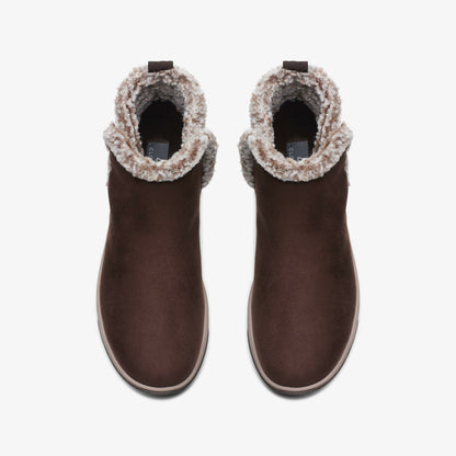 Clarks Brinkley Fur Dark Brown