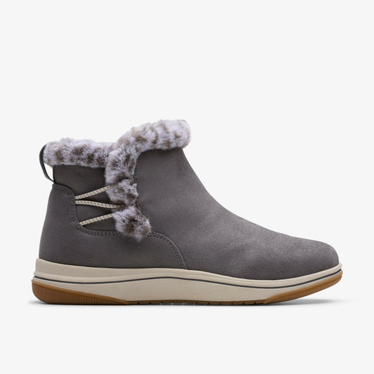 Clarks Brinkley Fur Dark Grey