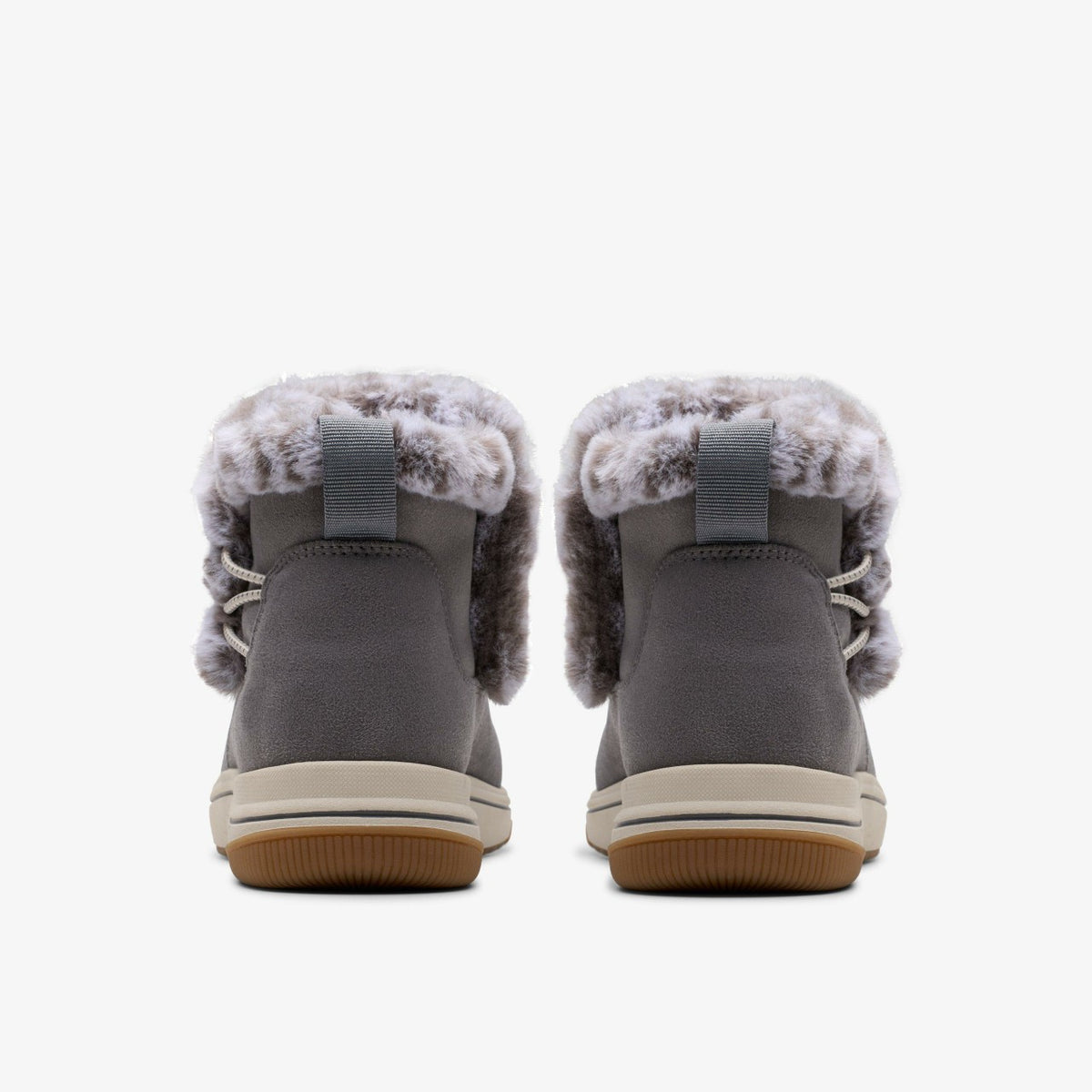 Clarks Brinkley Fur Dark Grey