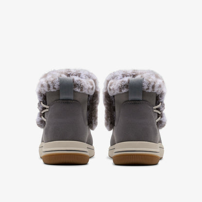 Clarks Brinkley Fur Dark Grey