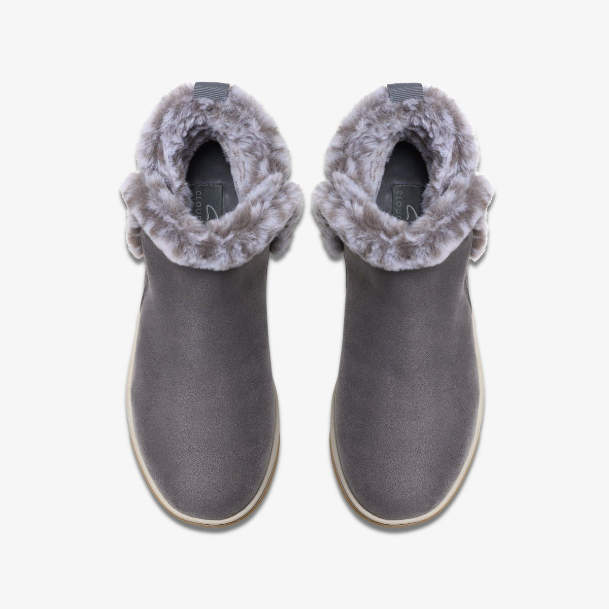 Clarks Brinkley Fur Dark Grey