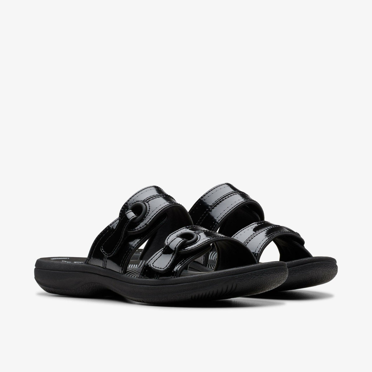 Clarks Brinkley Maye Black Patent