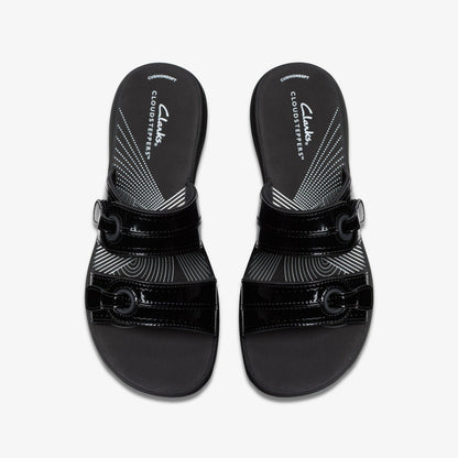 Clarks Brinkley Maye Black Patent