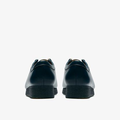 Clarks Wallabee Dark Teal Leather