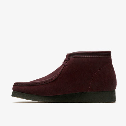 Clarks Wallabee Boot Purple Grape Suede