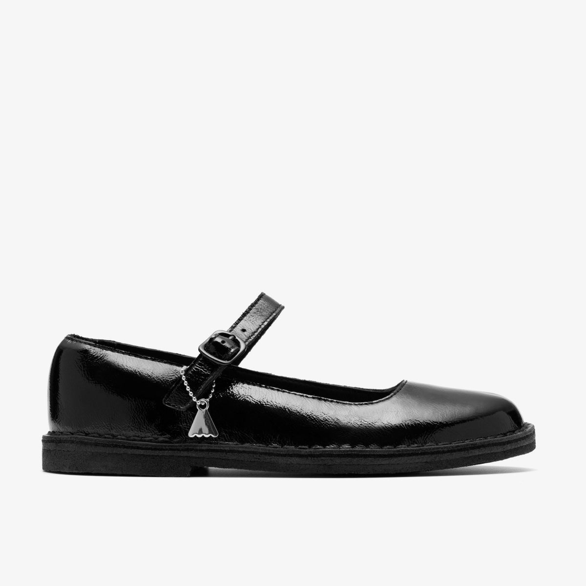 Clarks Desert Jane Black Patent