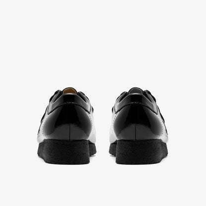 Clarks Wallabee Black Patent