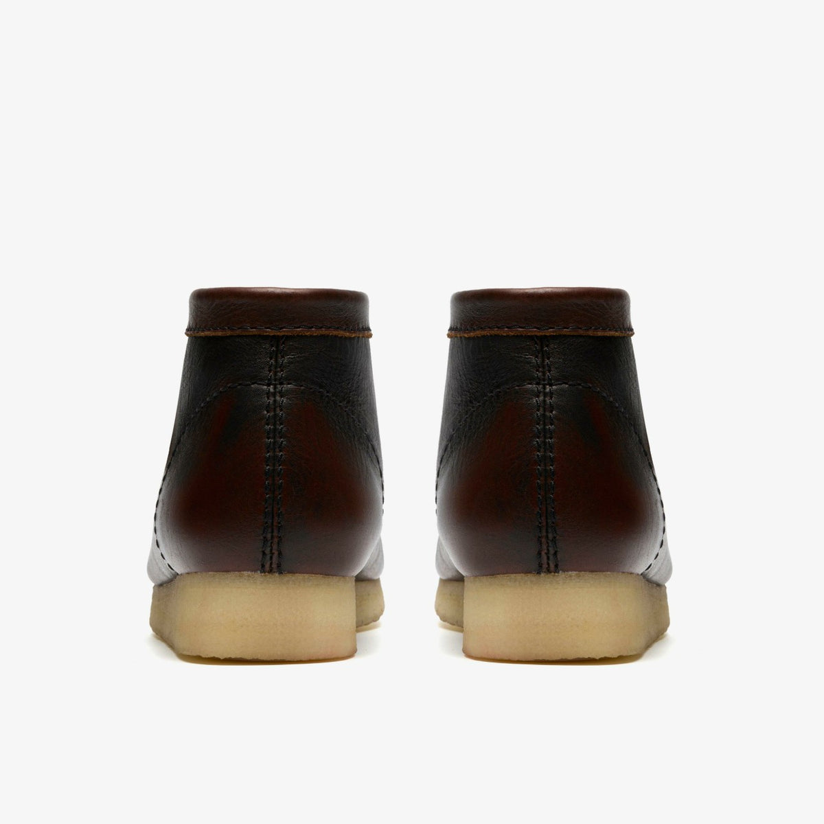 Clarks Wallabee Boot Dark Tan Combination