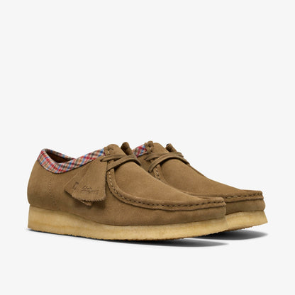Clarks Wallabee Dark Taupe Combination