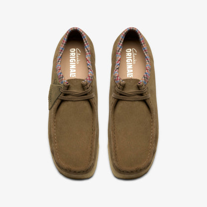 Clarks Wallabee Dark Taupe Combination