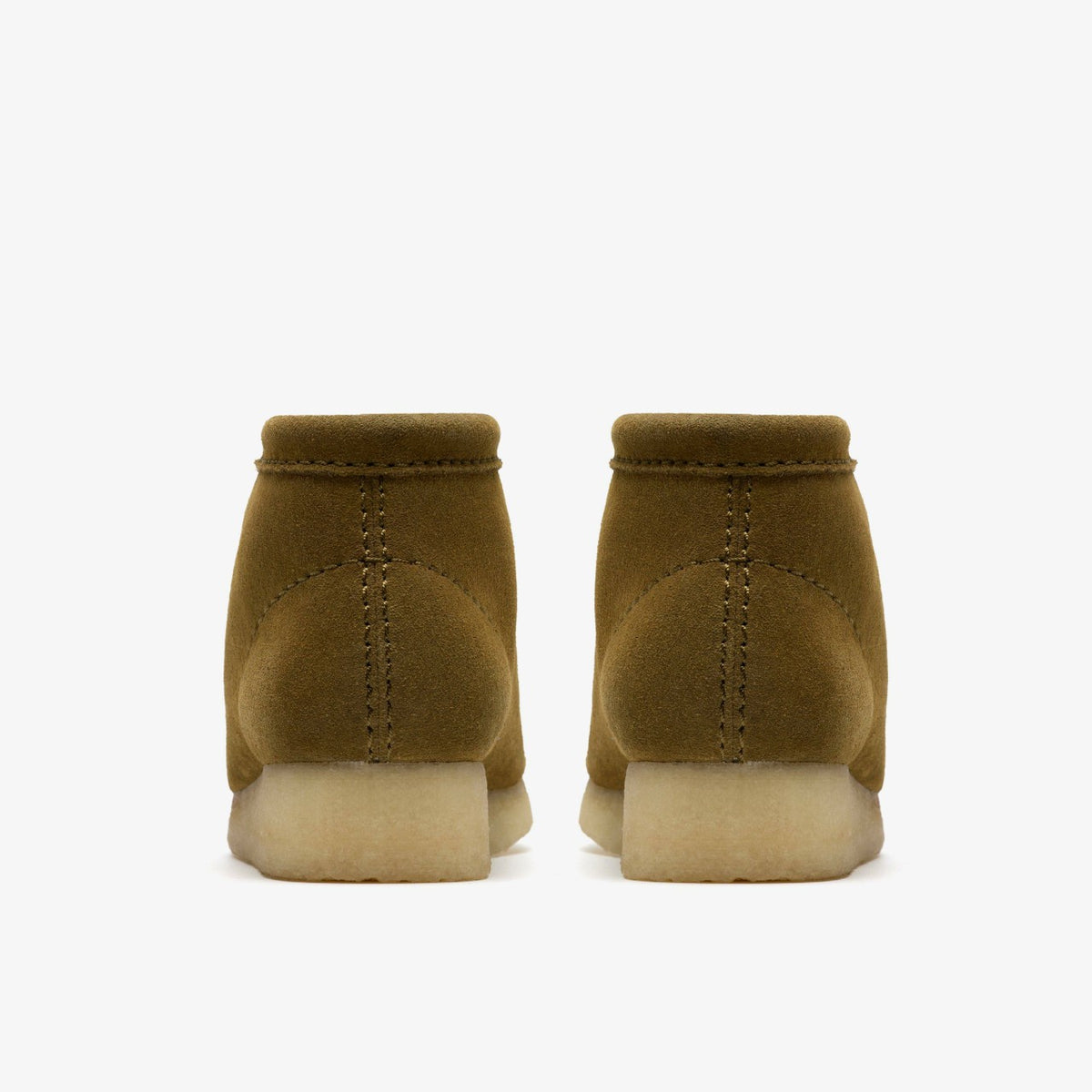 Clarks Wallabee Boot Green Suede