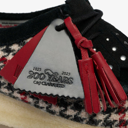 Clarks Wallabee Black Tweed Combination
