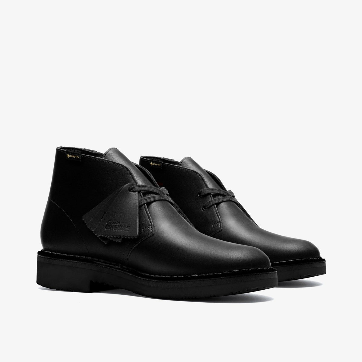 Clarks Desert Boot GORE-TEX Black Leather