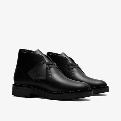 Clarks Desert Boot GORE-TEX Black Leather