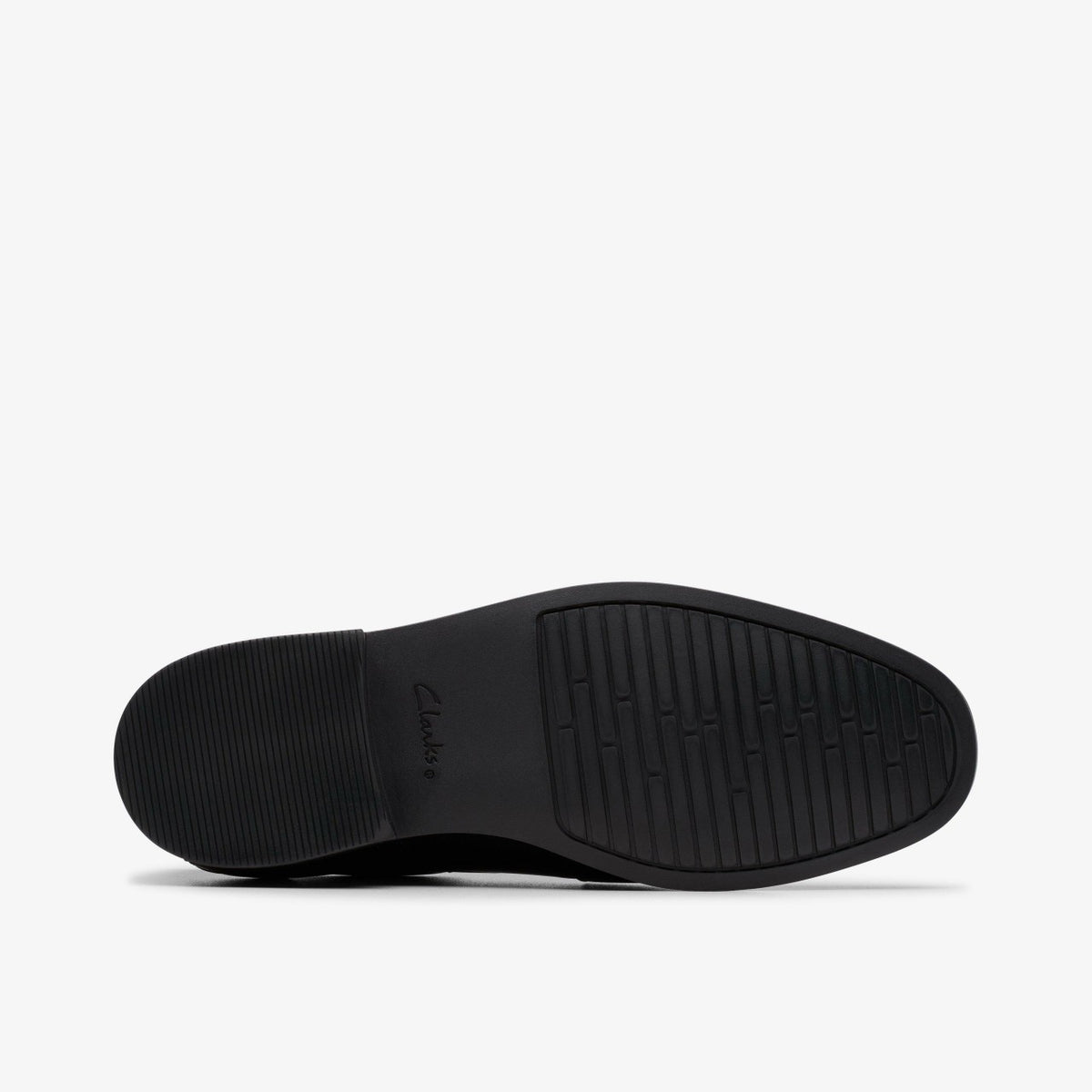 Clarks Jonwin Step Youth Black Leather