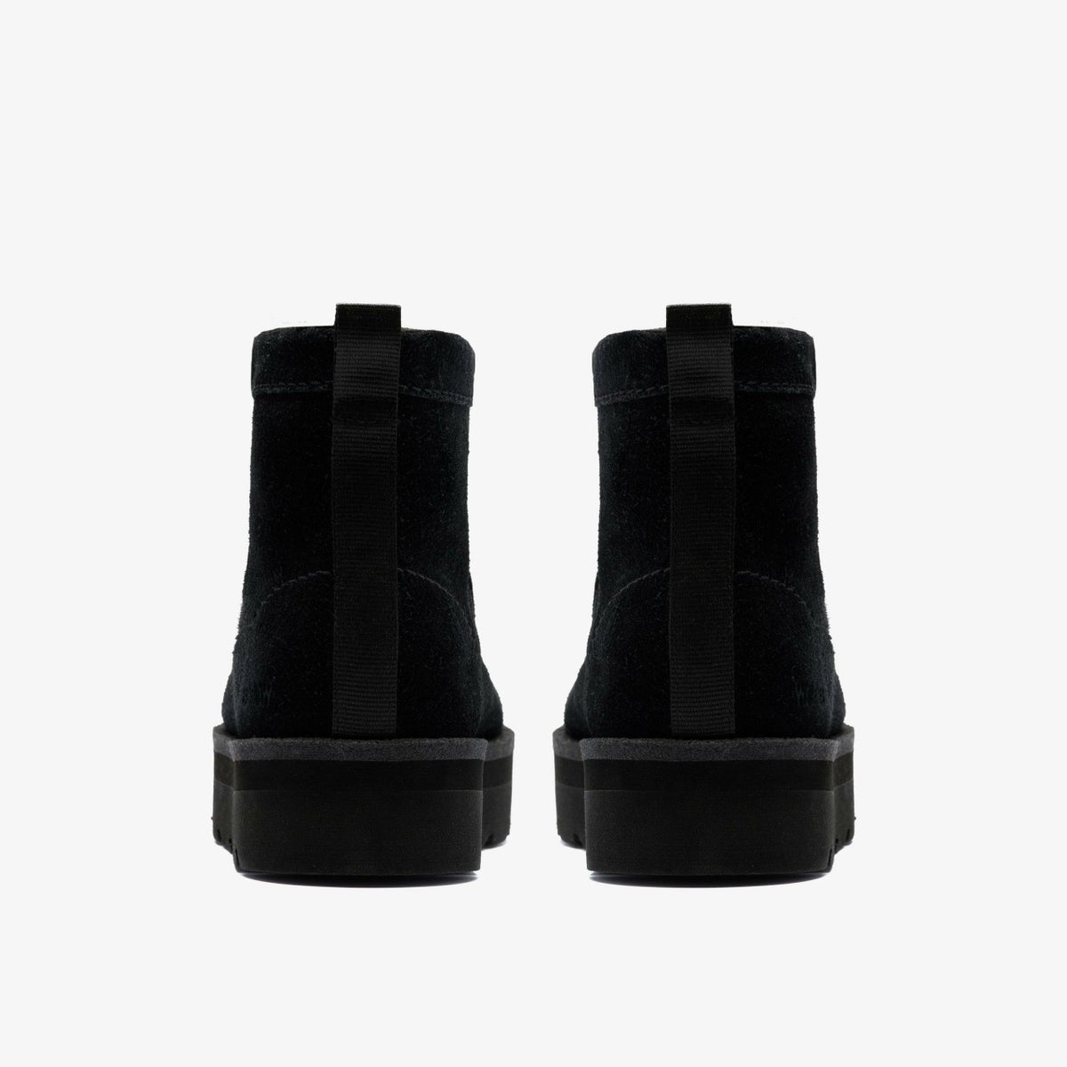 Clarks Meare Rooey Black Suede Warmlined