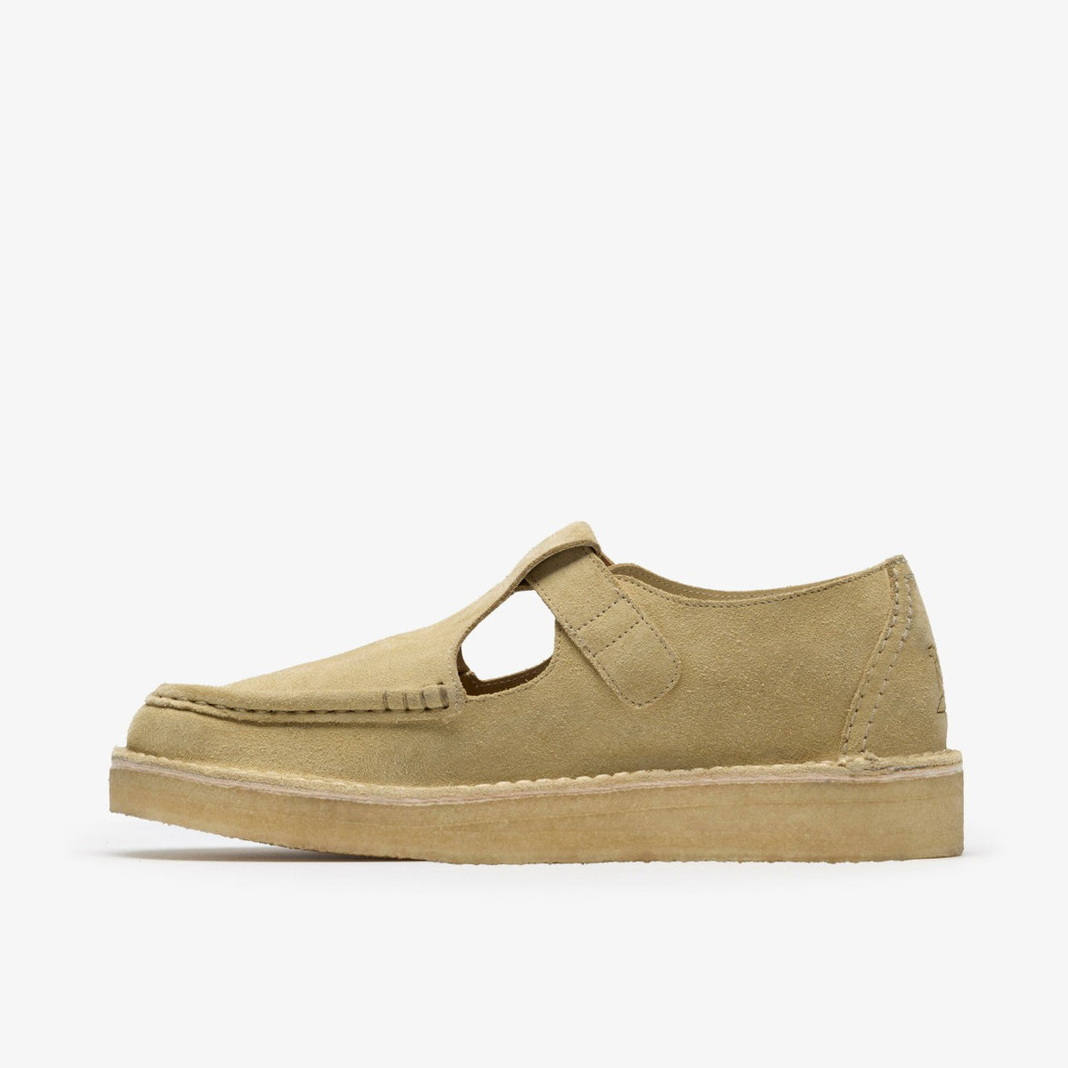 Clarks Nomad T Bar Maple Suede