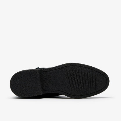 Clarks Nella Hi Black Suede